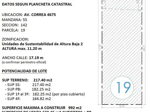 Lote Terreno | Saavedra