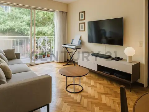 Venta departamento 4 ambientes con balcón en Palermo