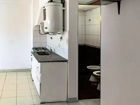 Departamento 2 ambientes con 1 baño