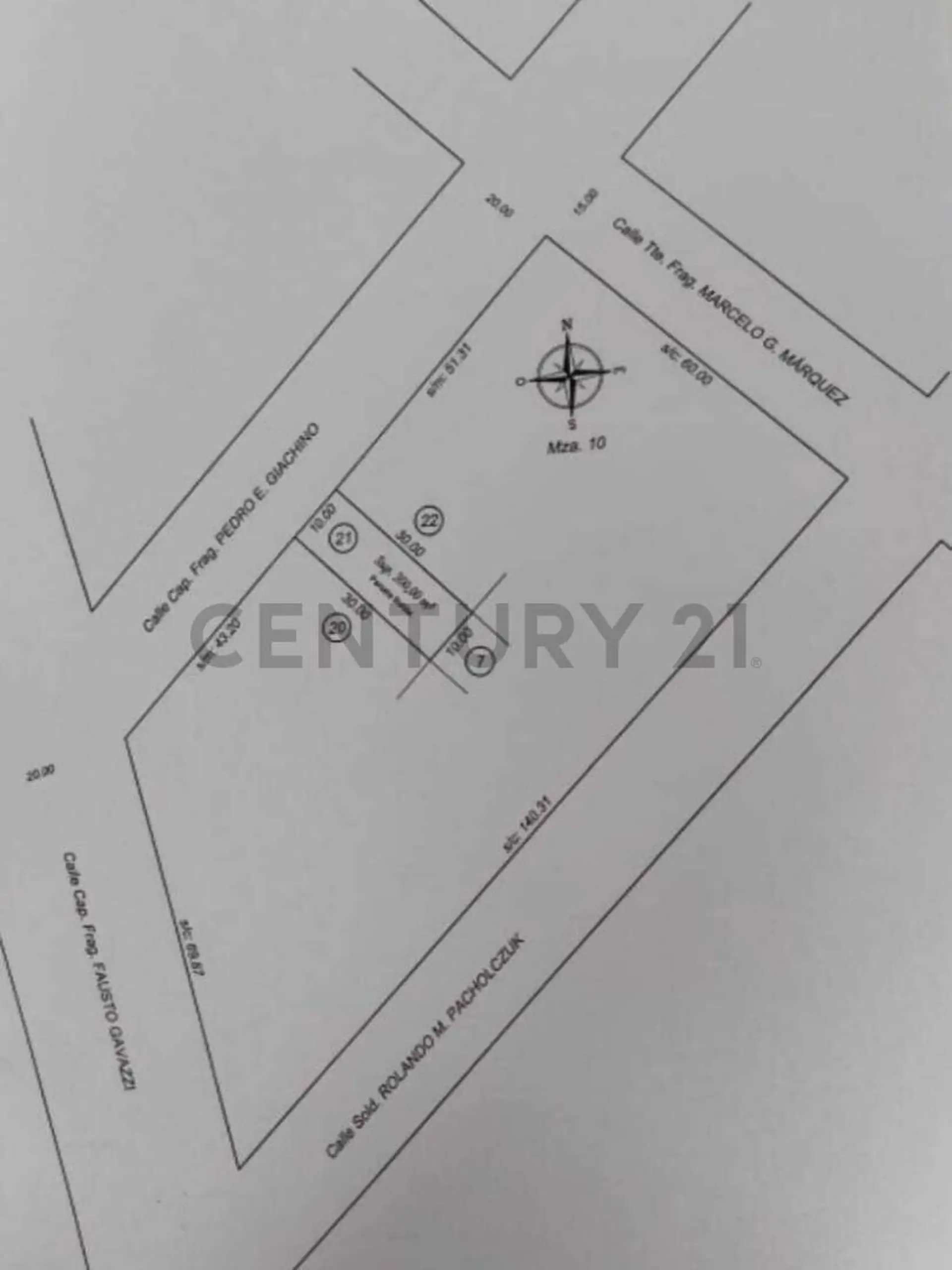 Venta lote barrio 2 de Abril, 300m²
