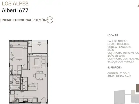 Departamento en Venta al Este