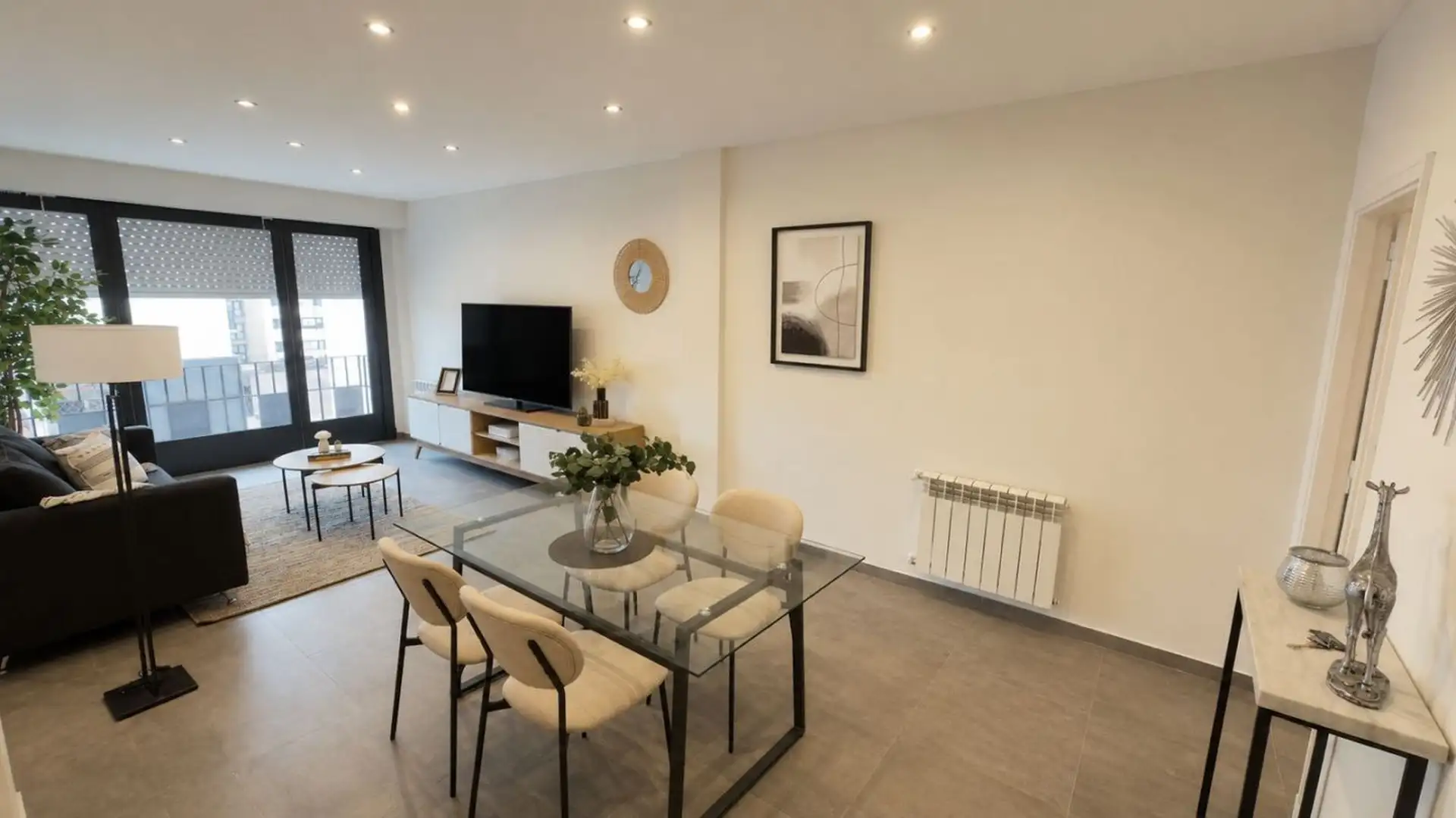 Depto 3 amb, 85m² reciclado con balcón — Terminal Vieja