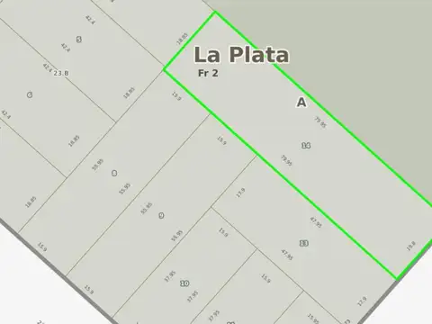 Terreno en Venta de 1583,0 m2
