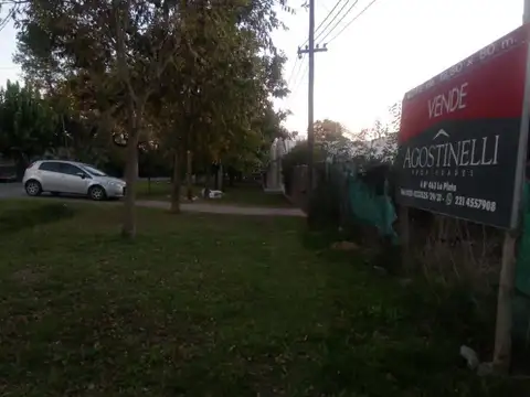 Terreno en Venta en Manuel B Gonnet, USD 170.000