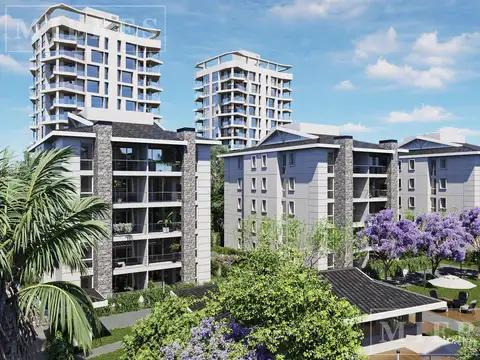 Departamento 3 ambientes c/balcon en venta en Green Boero