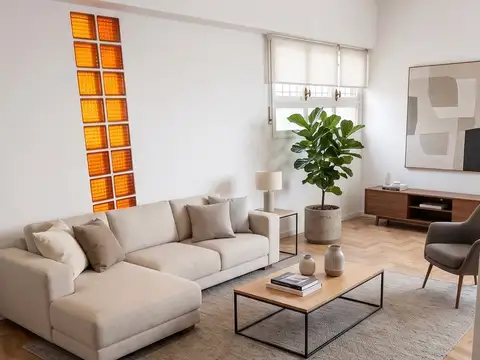 Departamento 2 ambientes con 1 baño