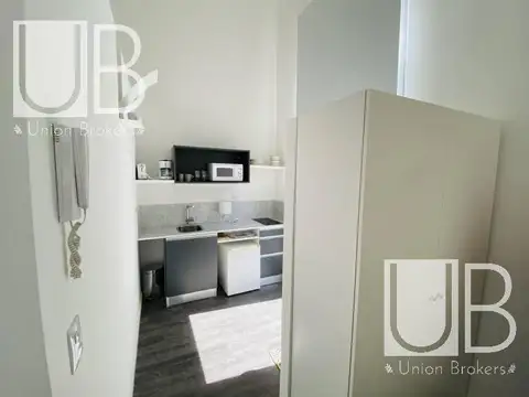 Departamento Monoambiente con 1 baño