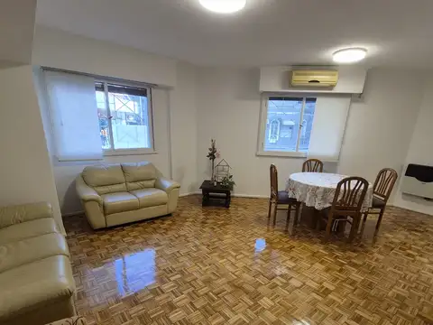 IMPECABLE DEPARTAMENTO 3 AMBS. AMOBLADO, 80 M2 PLANTA BAJA