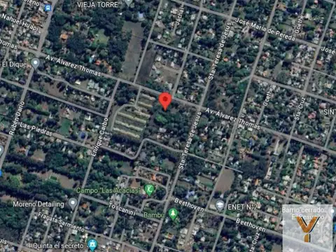 Enrique Carbo e/ Avenida Álvarez Tomas y Fray Justo Santa María de Oro