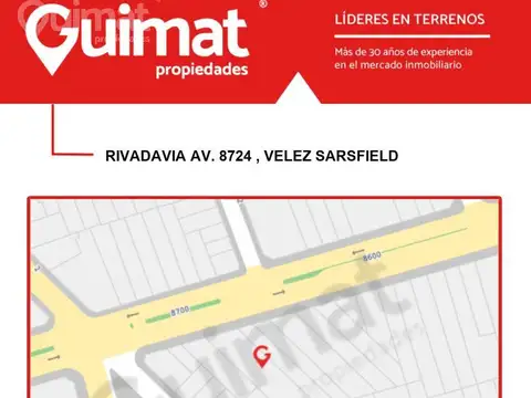 Terreno en Venta en Velez Sarsfield, USD 980.000