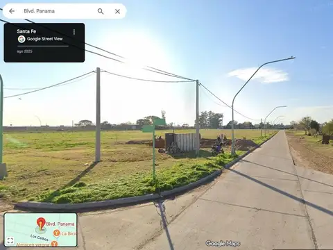 Venta Lote de 200 m2 en Praderas 5 sobre BV Panama