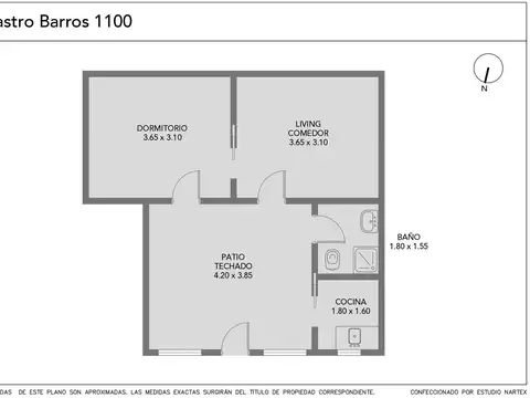 Depto Tipo Casa en Venta en Boedo, USD 77.000
