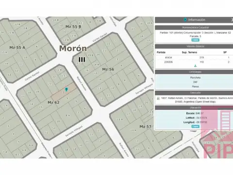 Terreno en Venta, FOT 1,4