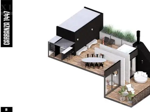 Venta Penthouse 2 amb Balcón Pozo Palermo Hollywood Pileta Parrilla en Terraza propia Ant y Cuotas