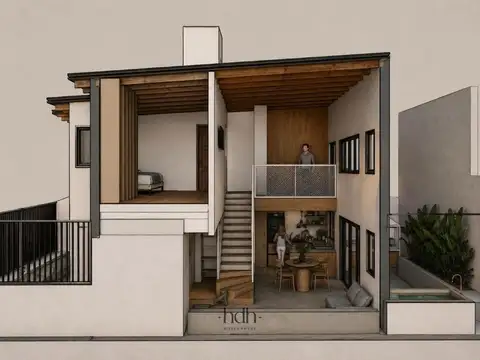 Casa 5 ambientes con 2 baños