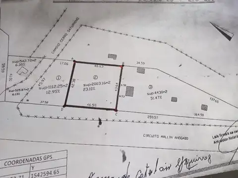 Terreno en Venta de 2003,16 m2