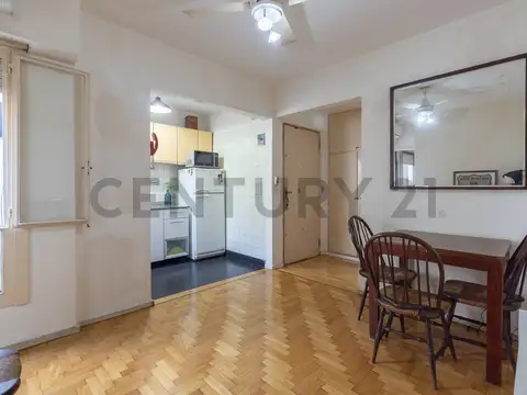 Departamento 2 ambientes con 1 baño
