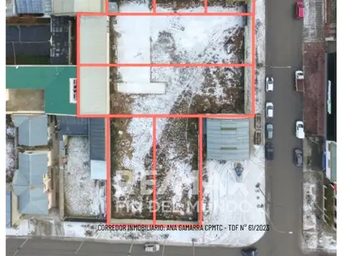 Galpones con terreno CENTRO Rio Grande en VENTA