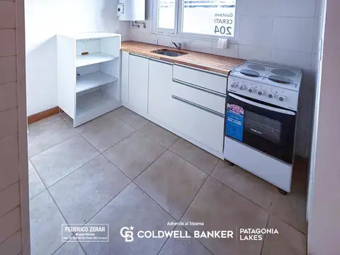 Departamento 3 ambientes con 1 baño