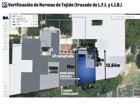 CABALLITO | LOTE PARA DESARROLLO | PB + 10 PISOS + 2 RETIROS