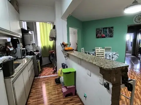Departamento 3 ambientes con 1 baño