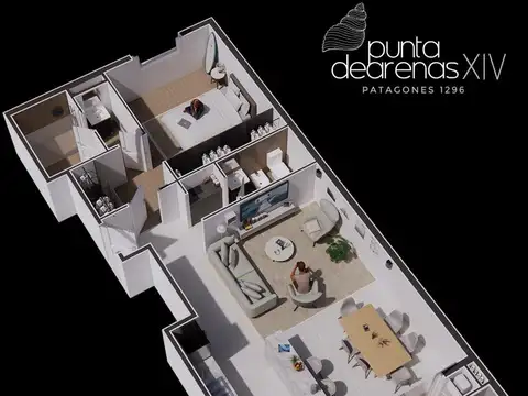 Departamento en Venta de 3 ambientes