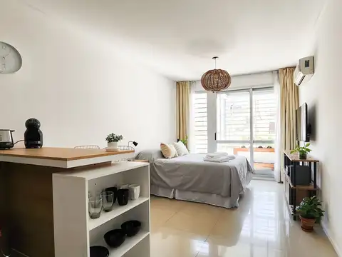 Depto monoamb alquiler Villa Urquiza amoblado 