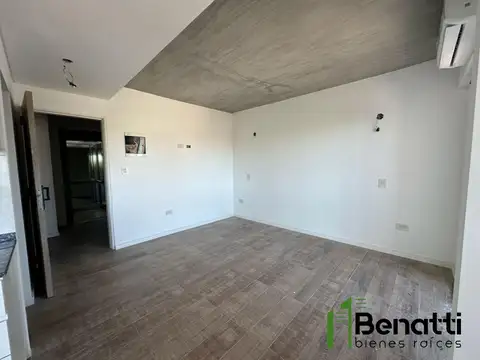 Departamento monoambiente AL FRENTE con BALCON en alquiler