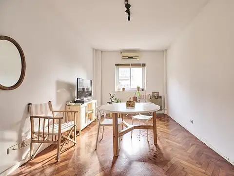 Departamento 3 ambientes Luminoso Vista lavadero bajas expensas en torre en Belgrano