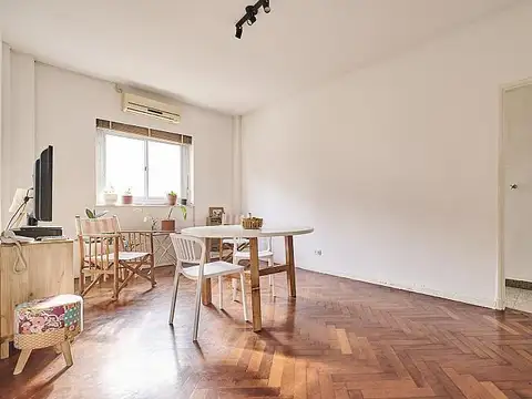 Departamento 3 ambientes Luminoso Vista lavadero bajas expensas en torre en Belgrano