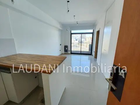 Monoambiente al frente a estrenar en Monte Castro