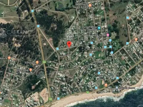 Terreno en El Chorro a 1kmts del mar y Ruta 10, esquinero, 501m2.
