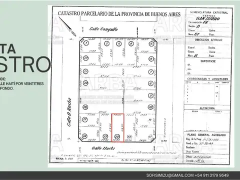 Terreno en Venta de 233,0 m2