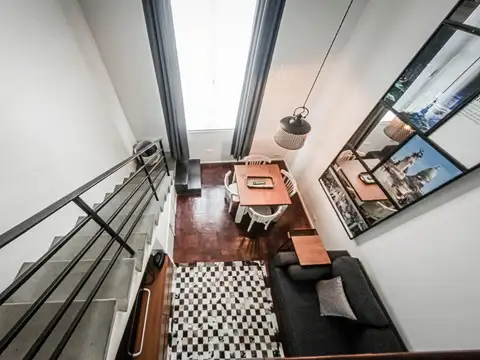 DEPTO TIPO LOFT ESTILO FRANCES 