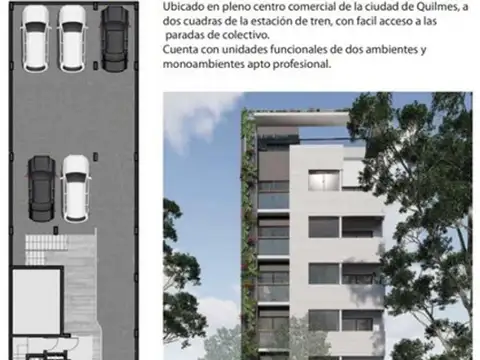 Departamento en Venta de 1 dormitorio