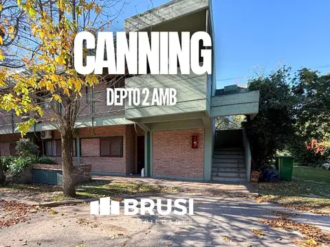 Departamento 2 Ambientes en Canning con Escritura! Apto Crédito - Almafuerte