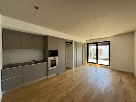 Venta Departamento monoambiente a estrenar con balcon terraza