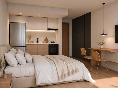 *departamento monoambiente en venta en pozo al frente con balcón – torre bilik ii | la plata*