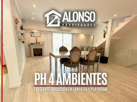 PH tipo casa 4 Ambientes en venta en Lanusita