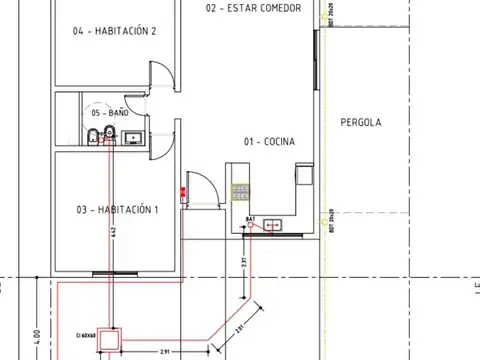 Casa en Venta de 2 dormitorios