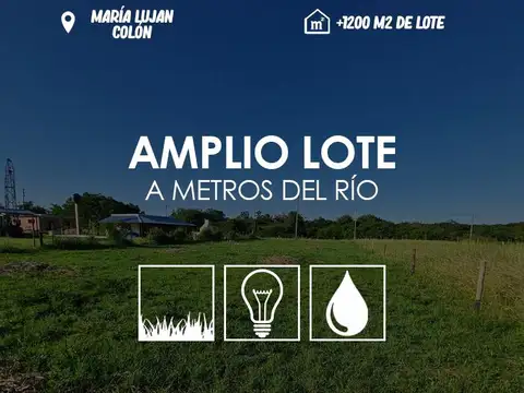 Venta terreno Colón Entre Ríos Lote con acceso a playa propia en barrio en desarrollo