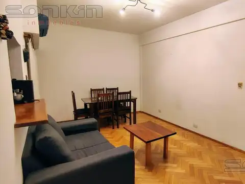 Departamento 2 ambientes con 1 baño