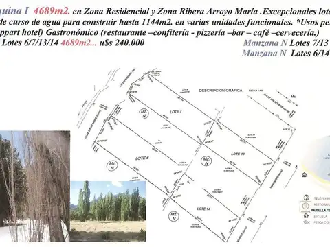Terreno en Venta en Meliquina, USD 180.000