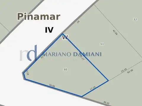 Terreno en Venta en Álamos 2, USD 83.000