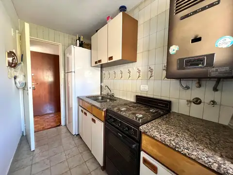Departamento 2 ambientes con 1 baño
