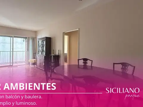Venta - Departamento - 2 ambientes - Recoleta - Balcón y Baulera