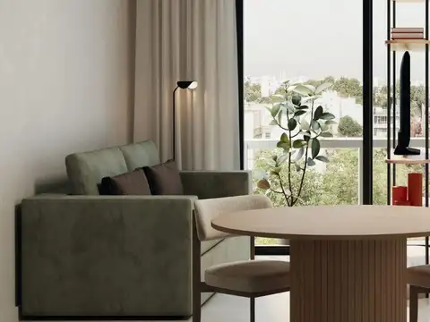 Departamento Monoambiente con 1 baño