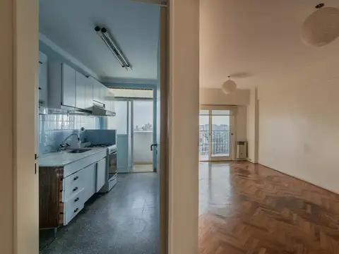Departamento 2 ambientes con 1 baño
