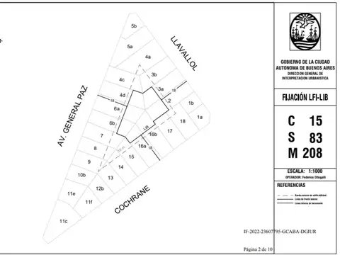 Terreno en Venta en Villa Devoto, USD 350.000