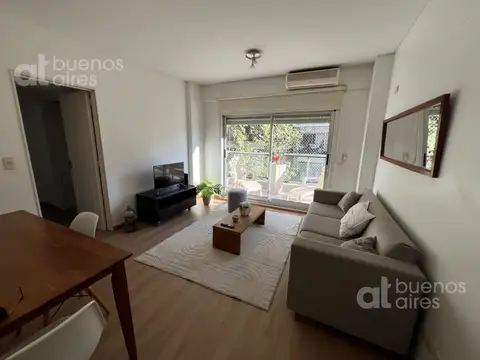 Departamento 3 Ambientes con Balcón en Palermo en Alquiler Temporario